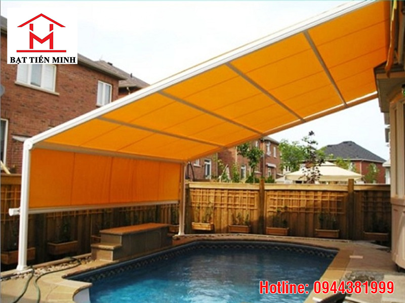 Bạt cuốn che nắng mưa ban công tại Ninh Bình